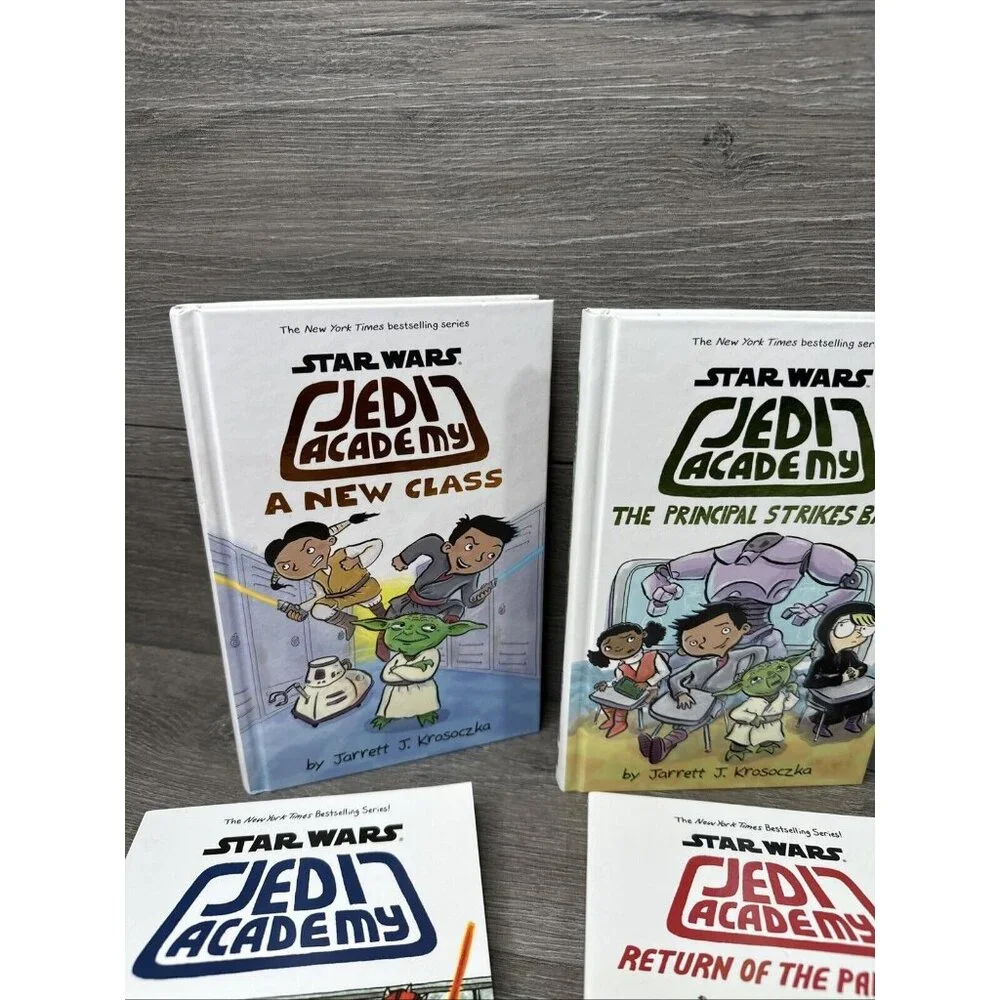 Star Wars Jedi Academy Book Lot of 6 AR Accelerated Reader Scholastic Books